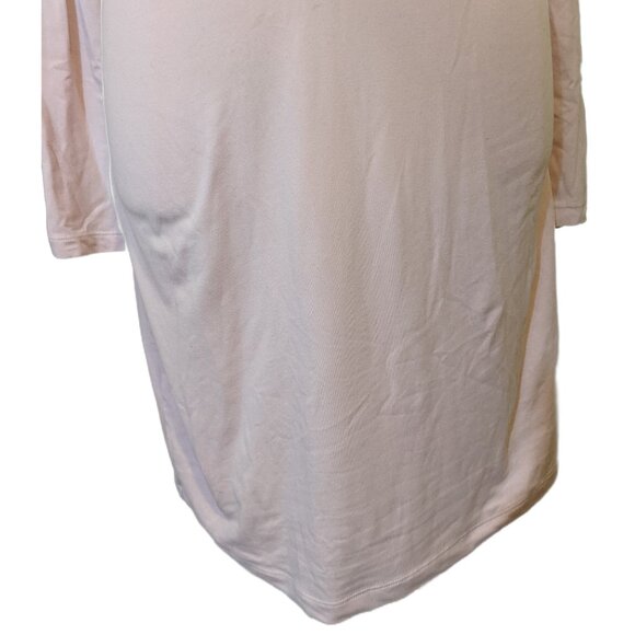 La Vie en Rose Soft Pink Nightgown Sleepshirt Casual Pajama Christmas Cats XS - Picture 5 of 12